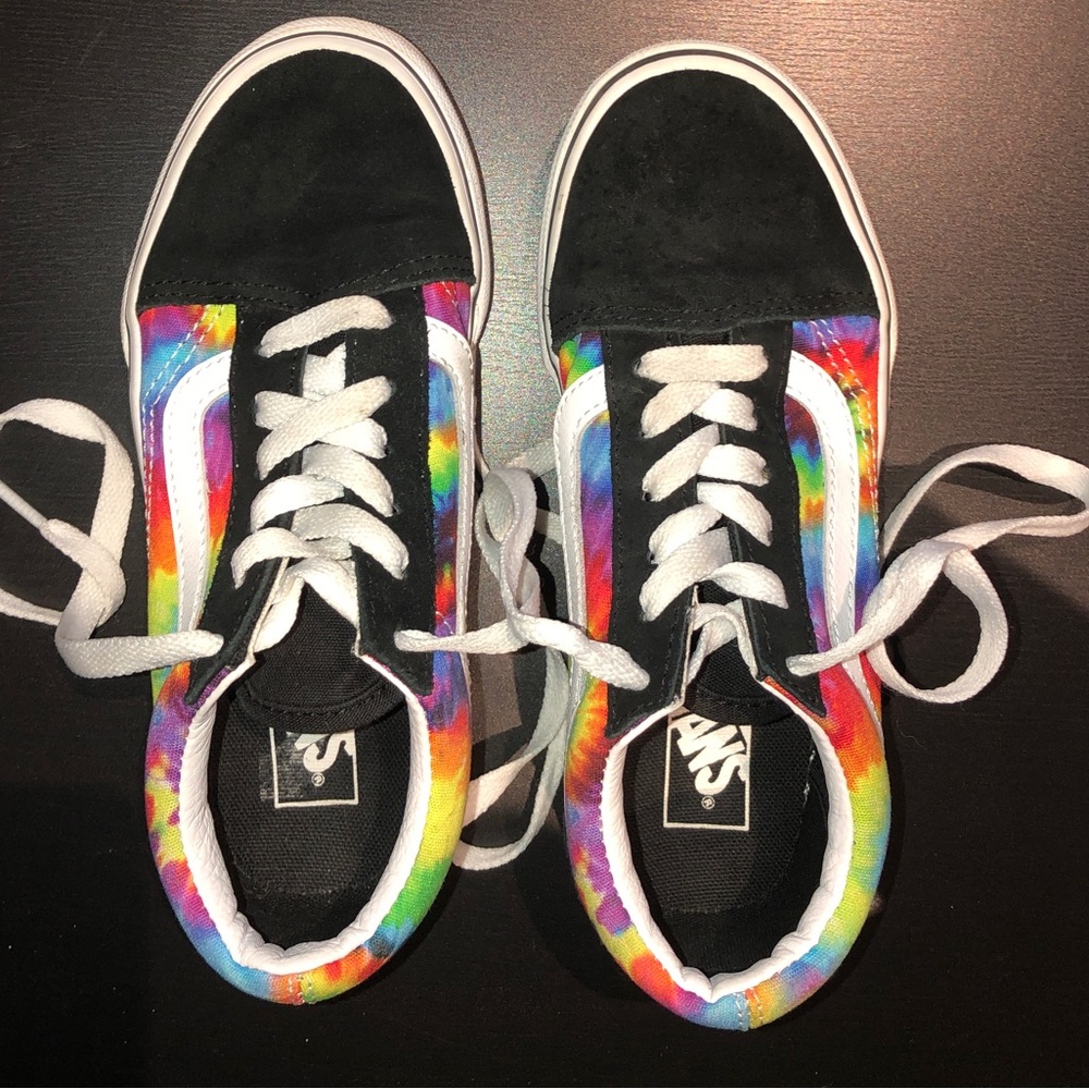 Vans Rainbow Tie-dye & Black